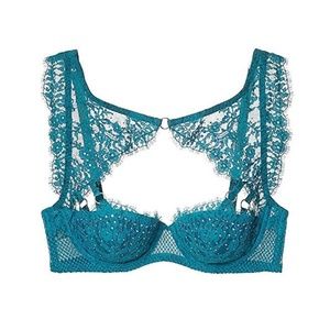 Victoria's Secret High Neck Lined Demi Bra 36C